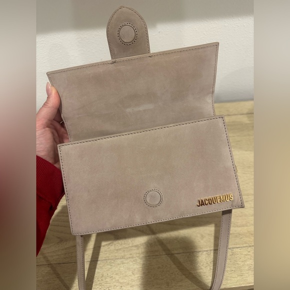 Jacquemus Cream Leather Bag - Picture 8 of 10